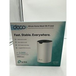 TP-Link Deco S4 Whole Home Mesh WiFi System Up to 2,000 Sq. ft. Coverage White